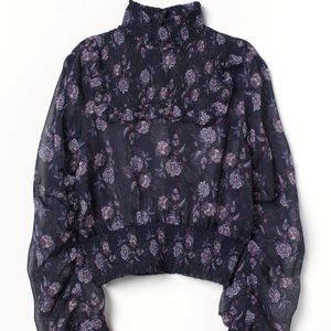 Smocked blouse